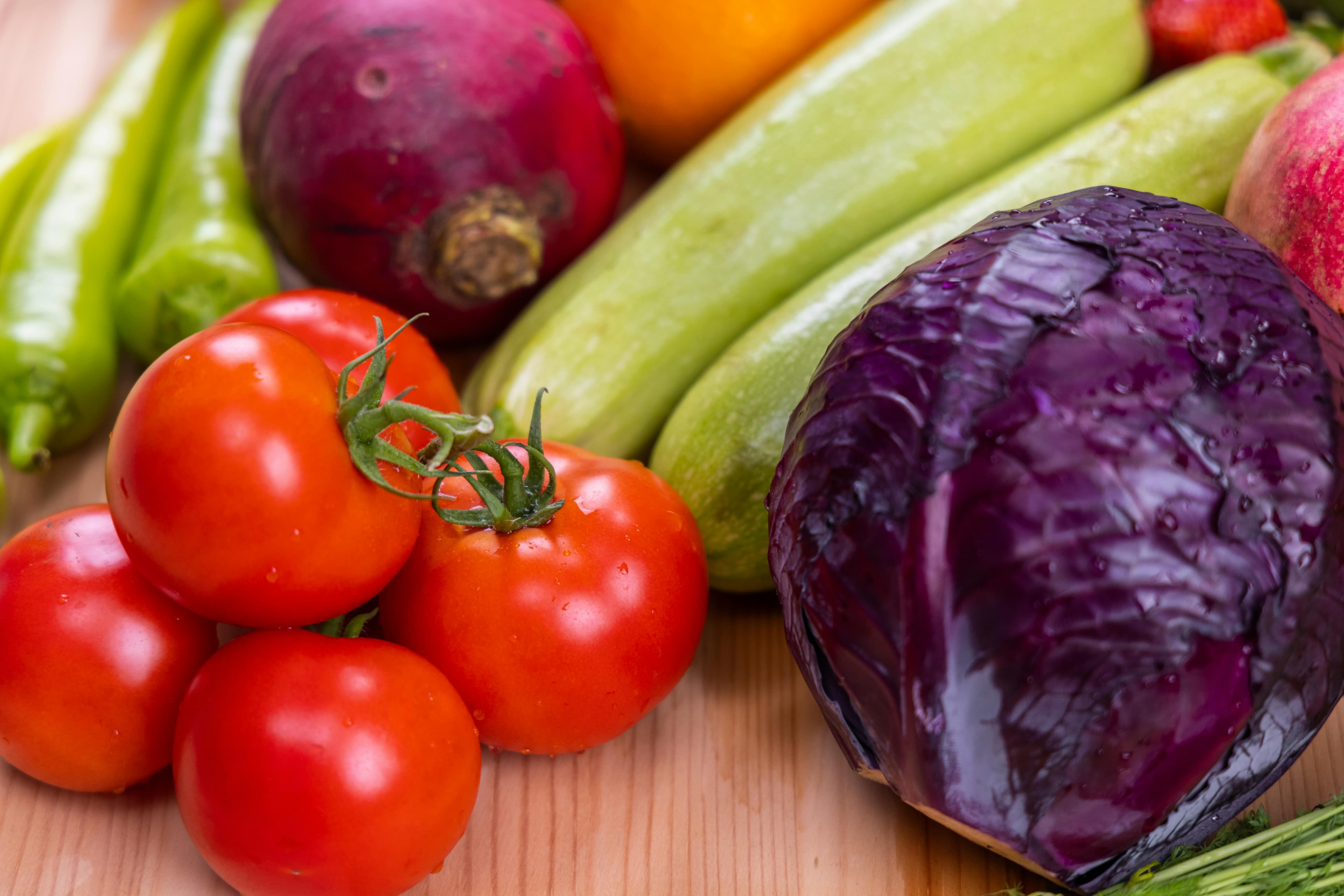 Fresh vegetables